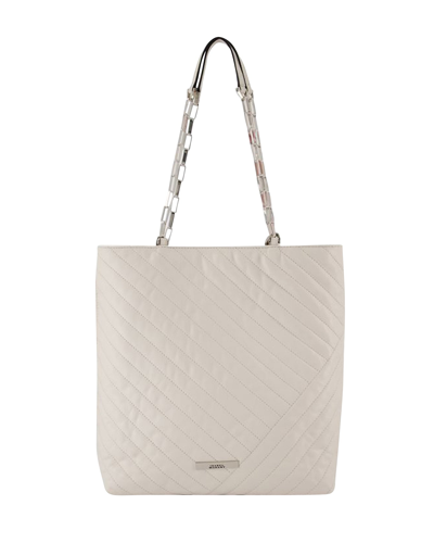 Shop Isabel Marant Merine N/s Hobo Bag -  - Chalk - Leather In White