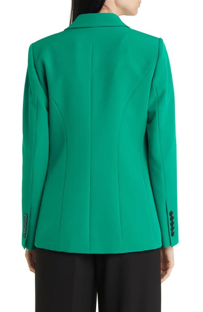 Kobi Halperin Jordi Single-button Twill Jacket In Ivy
