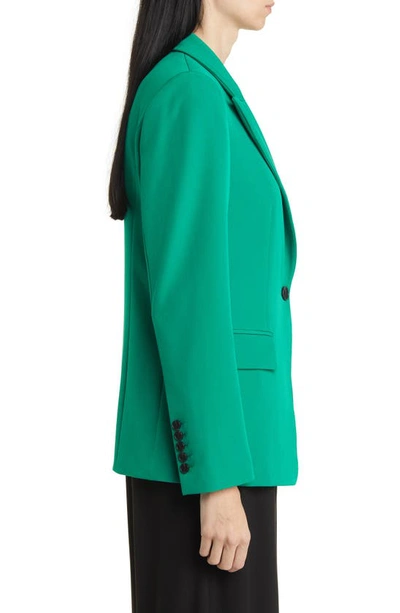 Kobi Halperin Jordi Single-button Twill Jacket In Ivy