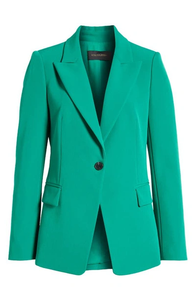 Kobi Halperin Jordi Single-button Twill Jacket In Ivy