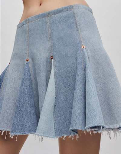 Shop Vintage Levi's Flounce Skirt In 24