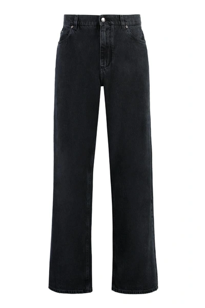 Shop Dolce & Gabbana Loose-fit Jeans In Black