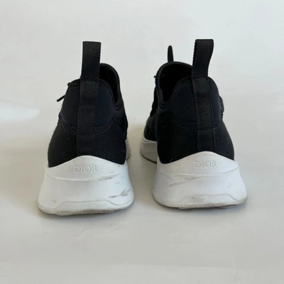 Pre-owned Dior B25 Sneaker Black Neoprene And Technical Mesh, 44