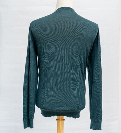 Pre-owned Prada Men's Superfine Wool Long-sleeve Jumper