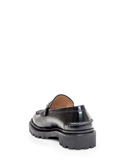Shop Isabel Marant Chunky Moccasin In Black