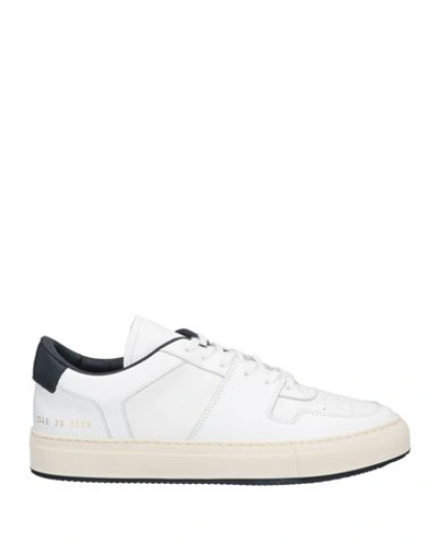 Shop Common Projects Man Sneakers White Size 6 Soft Leather