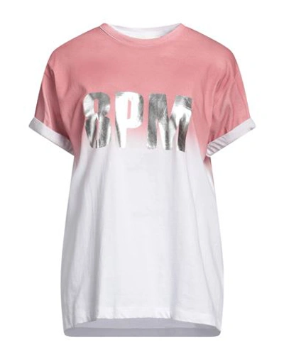 Shop 8pm Woman T-shirt Pastel Pink Size S Cotton