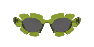 Loewe Paula's Ibiza Lw 40088u 93a Geometric Sunglasses In Grey