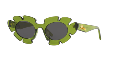 Loewe Paula's Ibiza Lw 40088u 93a Geometric Sunglasses In Grey