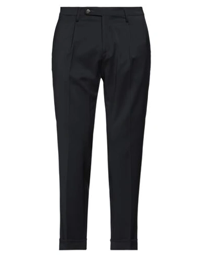 Michele Carbone Man Pants Midnight Blue Size 33 Virgin Wool In Blue