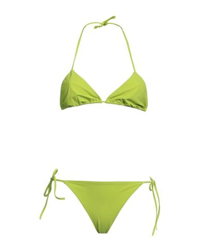 Shop Lido Woman Bikini Acid Green Size M Polyamide, Elastane