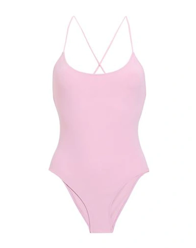 Shop Lido Woman One-piece Swimsuit Light Pink Size M Polyamide, Elastane