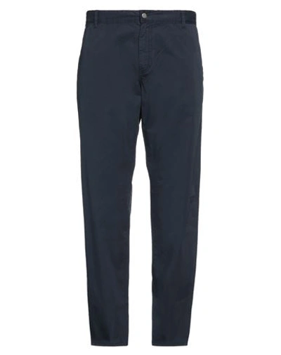 Shop Harmont & Blaine Man Pants Navy Blue Size 46 Cotton