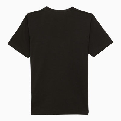Shop Acne Studios Black Crew-neck T-shirt Men