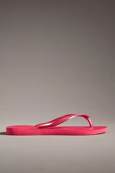 Shop Havaianas Slim Sandals In Pink