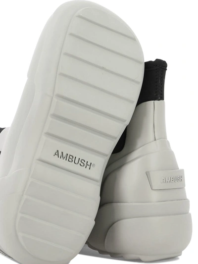 Shop Ambush Rubber Ankle Boots In Grey