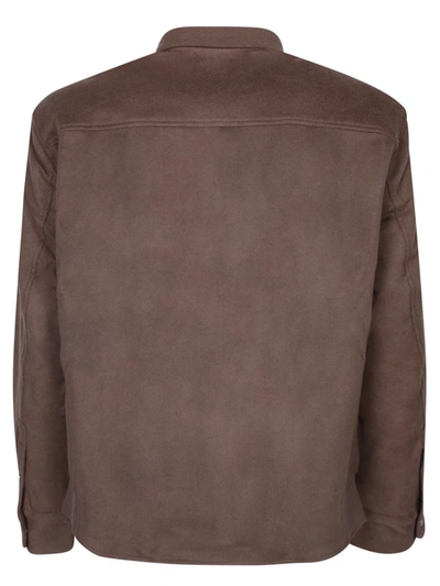Shop Ea7 Emporio Armani Shirts In Brown