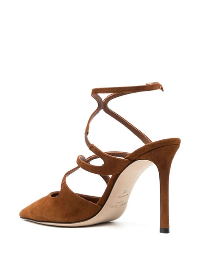 Shop Jimmy Choo With Heel In Brown