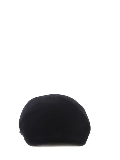 Shop Tagliatore Hats Black