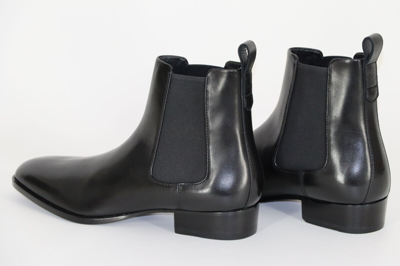 Pre-owned Hugo Boss Chelsea Boots, Mod. Culth_cheb_lt, Gr. 44 / Uk 10 / Us 11, Black In Schwarz