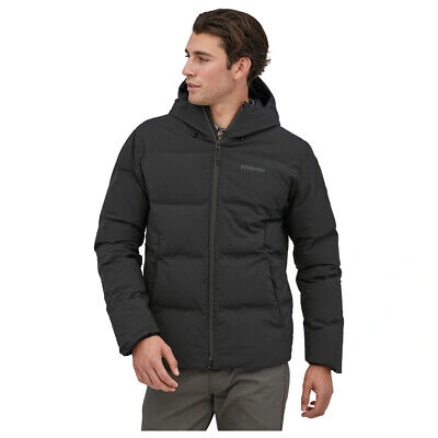 Pre-owned Patagonia Herren Dauenjacke Jackson Glacier In Schwarz