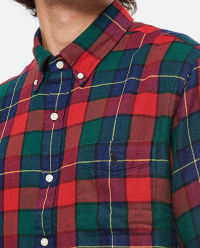 Shop Polo Ralph Lauren Custom Fit Checked Shirt In Multicolour