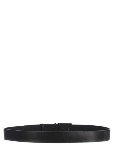 Shop Dsquared2 Belt  Icon In Leather In Nero