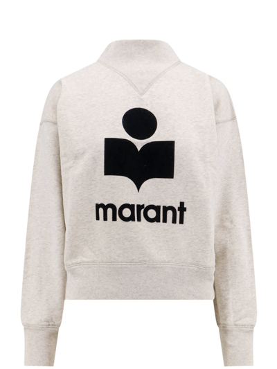 Shop Marant Etoile Sweatshirt In Beige