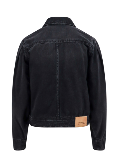 Shop Isabel Marant Valette Jacket In Black