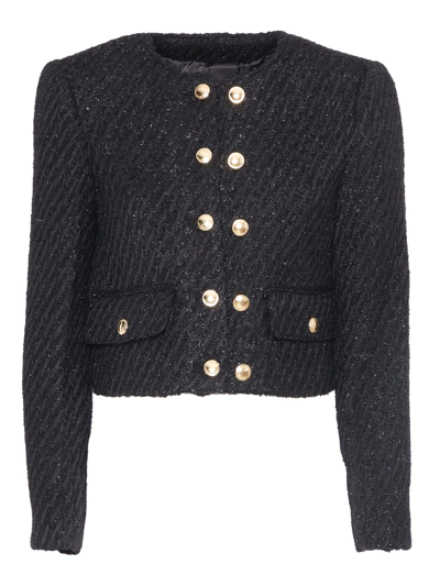 Shop Michael Kors Single-breasted Jacket In Black