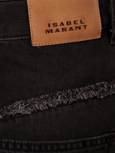 Shop Isabel Marant Narjis Skirt In Black