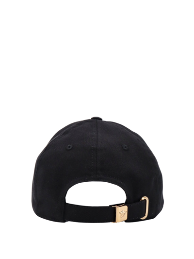 Shop Versace Hat In Black