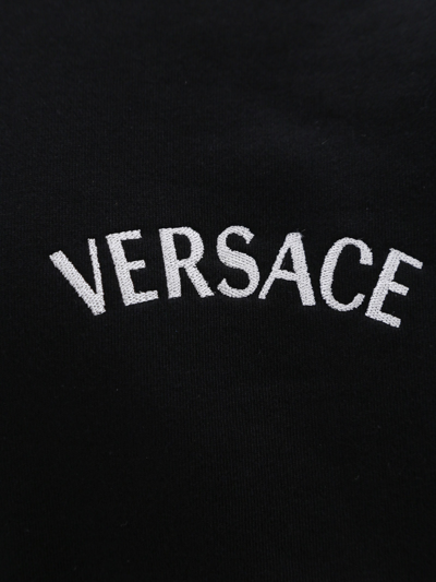 Shop Versace Sweatshirt In Black