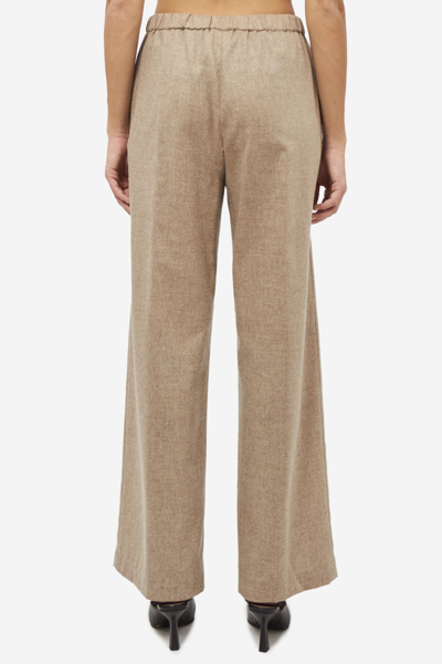 Shop Aspesi Pants In Beige