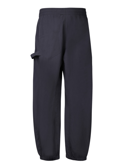 Shop Jw Anderson Twisted Black Sport Trousers