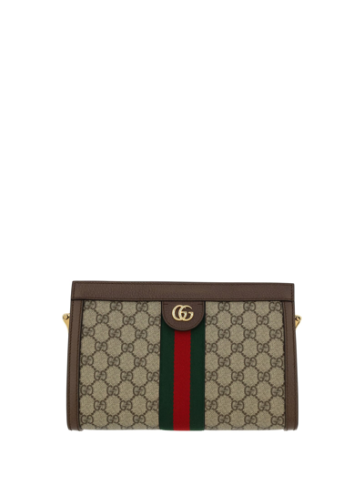 Shop Gucci Ophidia Shoulder Bag In B.eb/n.ace