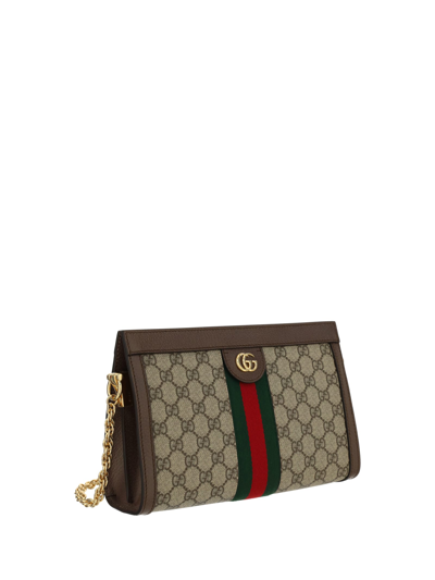 Shop Gucci Ophidia Shoulder Bag In B.eb/n.ace
