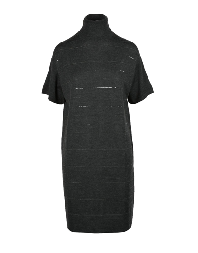 Shop Brunello Cucinelli Womens Gray Dress