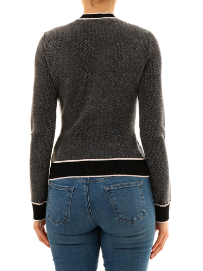 Shop Off-white Swan Knitwear In Grey