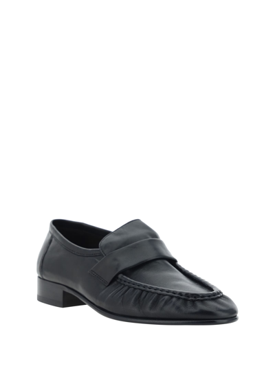 Shop The Row Soft Loafers In Black