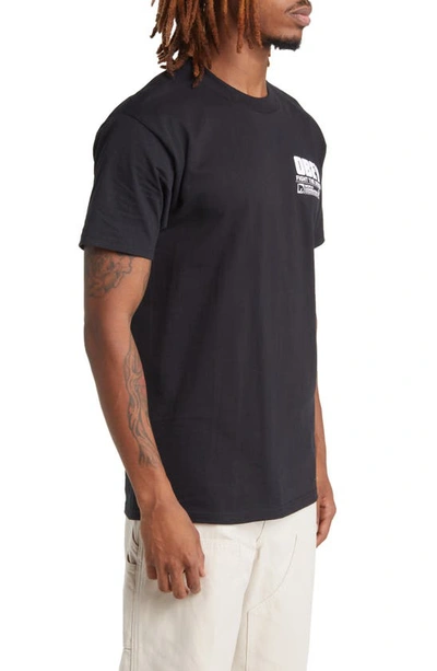 Shop Obey Fight The System Graphic T-shirt In Black