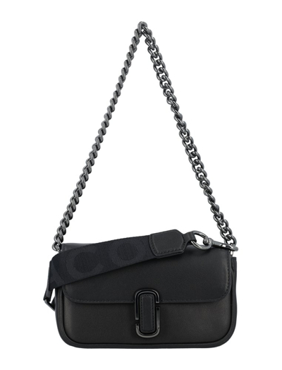 Shop Marc Jacobs The J Marc Mini Shoulder Bag In Black