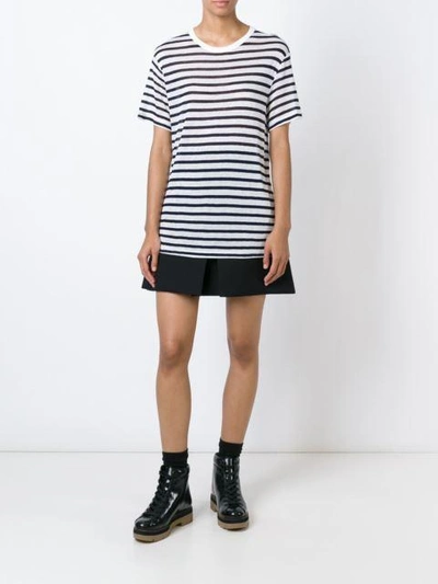 Shop Alexander Wang T Striped T-shirt