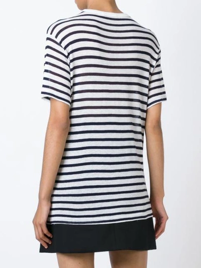 Shop Alexander Wang T Striped T-shirt