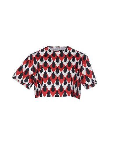 Dsquared2 Patterned Shirts & Blouses In Red