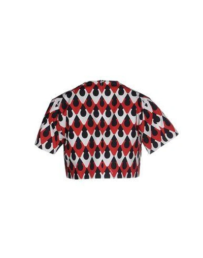 Shop Dsquared2 Patterned Shirts & Blouses In Red