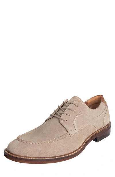 Shop Kenneth Cole Marc Leather Oxford Derby In Taupe