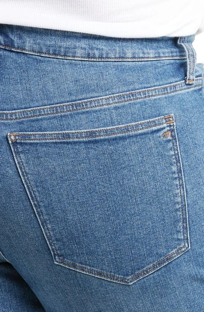 Madewell Raw Hem Kick Out Crop Jeans In Cherryville Wash