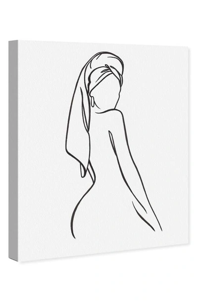 Wynwood Studio Figurative Woman V Canvas Wall Art In Black