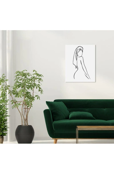 Wynwood Studio Figurative Woman V Canvas Wall Art In Black